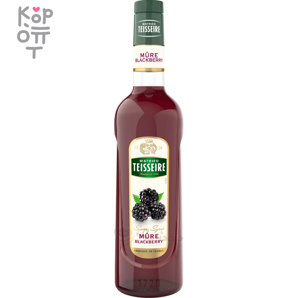 Сироп Ежевика, Teisseire, 700мл., купить с доставкой на дом фото 1 &mdash; Корейские товары для всей семьи(КорОпт)