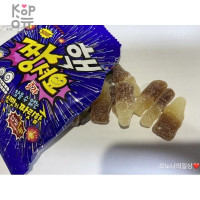 Lotte Jellycious Max Sour Cola Jelly - Жевательный мармелад со вкусом колы, 50гр.
