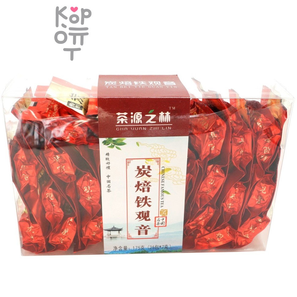 Чай Forest of Tea Zhi Lin Tan Bei Tie Guan Yin - Те Гуань Инь, обжаренный на углях, 175гр. (25п.*7гр.)