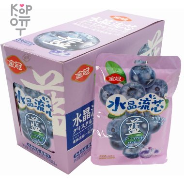 Мягкая конфета Golden Crown Помадка со вкусом Черники — Корейские товары для всей семьи(КорОпт)