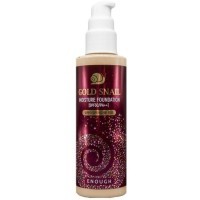 Enough Gold Snail Moisture Foundation SPF30/PA++ - Тональный крем с муцином улитки №21(Натуральный бежевый) 100 мл