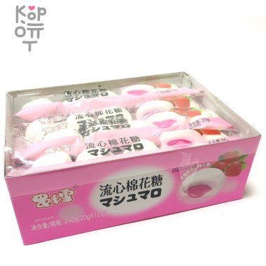 Маршмеллоу со вкусом персика Foshan, 240гр.  — Корейские товары для всей семьи(КорОпт)