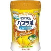 Hakugen Earth HERS Bath Labo - Увлажняющая соль для ванны с восстанавливающим эффектом с ароматом юдзу, банка 540гр.