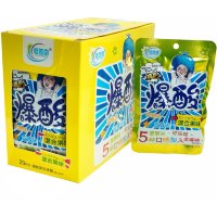 Конфеты Xuan Sour Candy - Взрывоопасная кислота, 5 вкусов, желтая