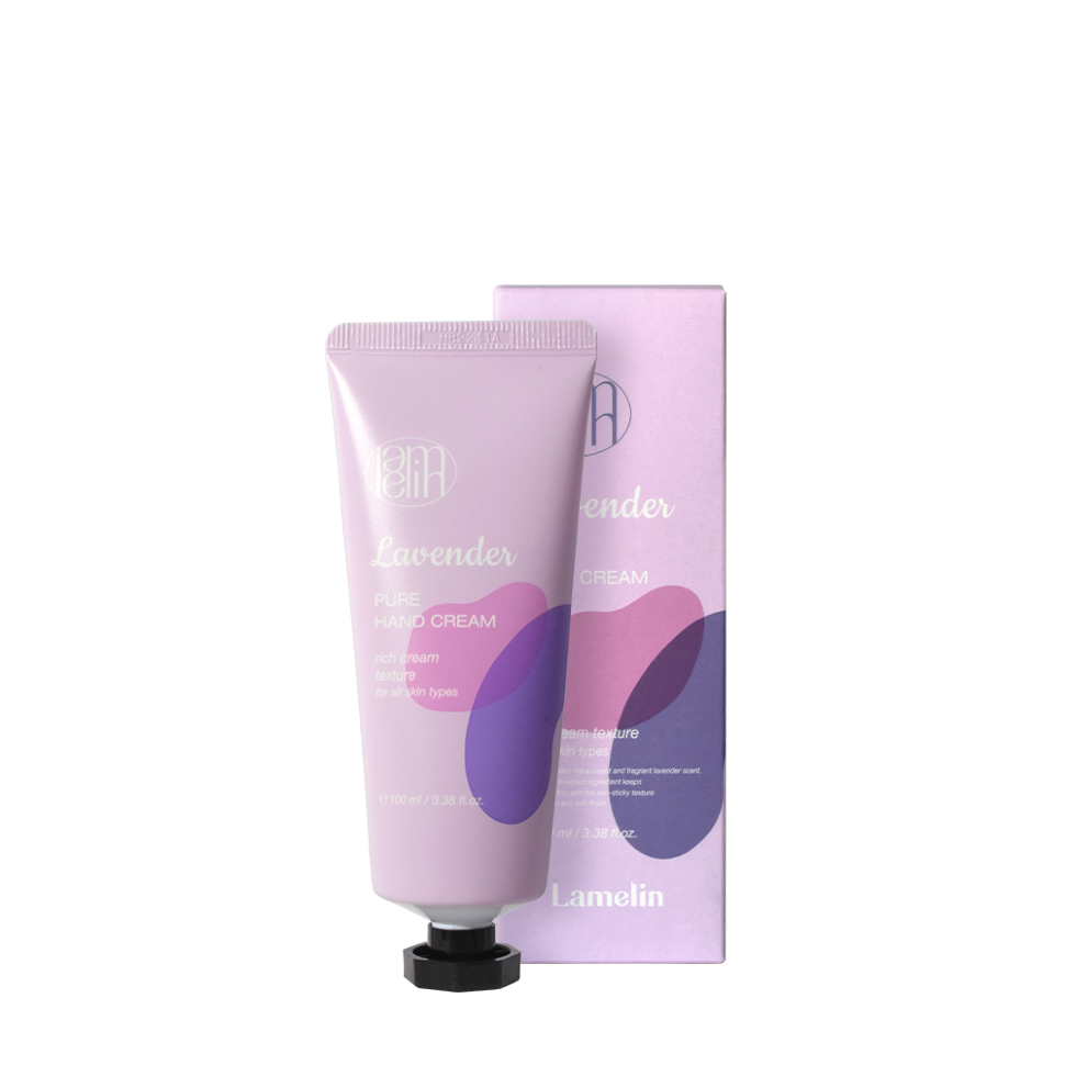 LAMELIN Pure Hand Cream Lavender — Крем для рук с лавандой, 100 миллилитров