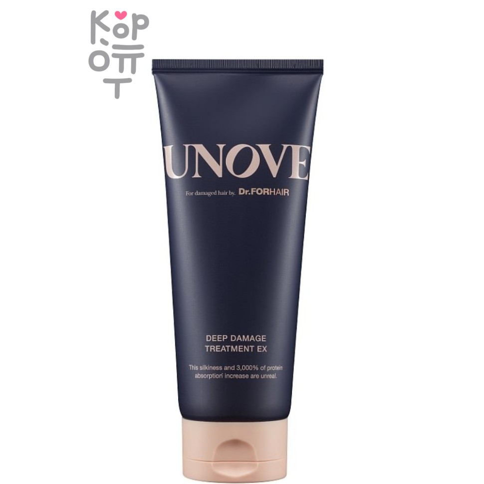Unove Dr.Forhair Deep Damage Treatment EX /Warm Petal - Протеиновая маска для волос/Теплый лепесток 320 мл
