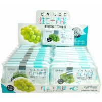 Освежающая карамель Холодок Ginkee Prebiotics с пребиотиками и фруктовым вкусом белого Персика
