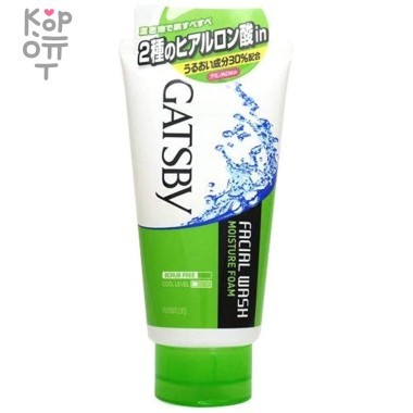 Mandom Gatsby Пенка для умывания мужская с гиалуроновой кислотой, увлажняющая, для всех типов кожи 130 г. — Корейские товары для всей семьи(КорОпт)