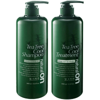 Daeng Gi Meo Ri Naturalon Tea Tree Cool Treatment - Освежающий кондиционер для волос с чайным деревом 1000 мл