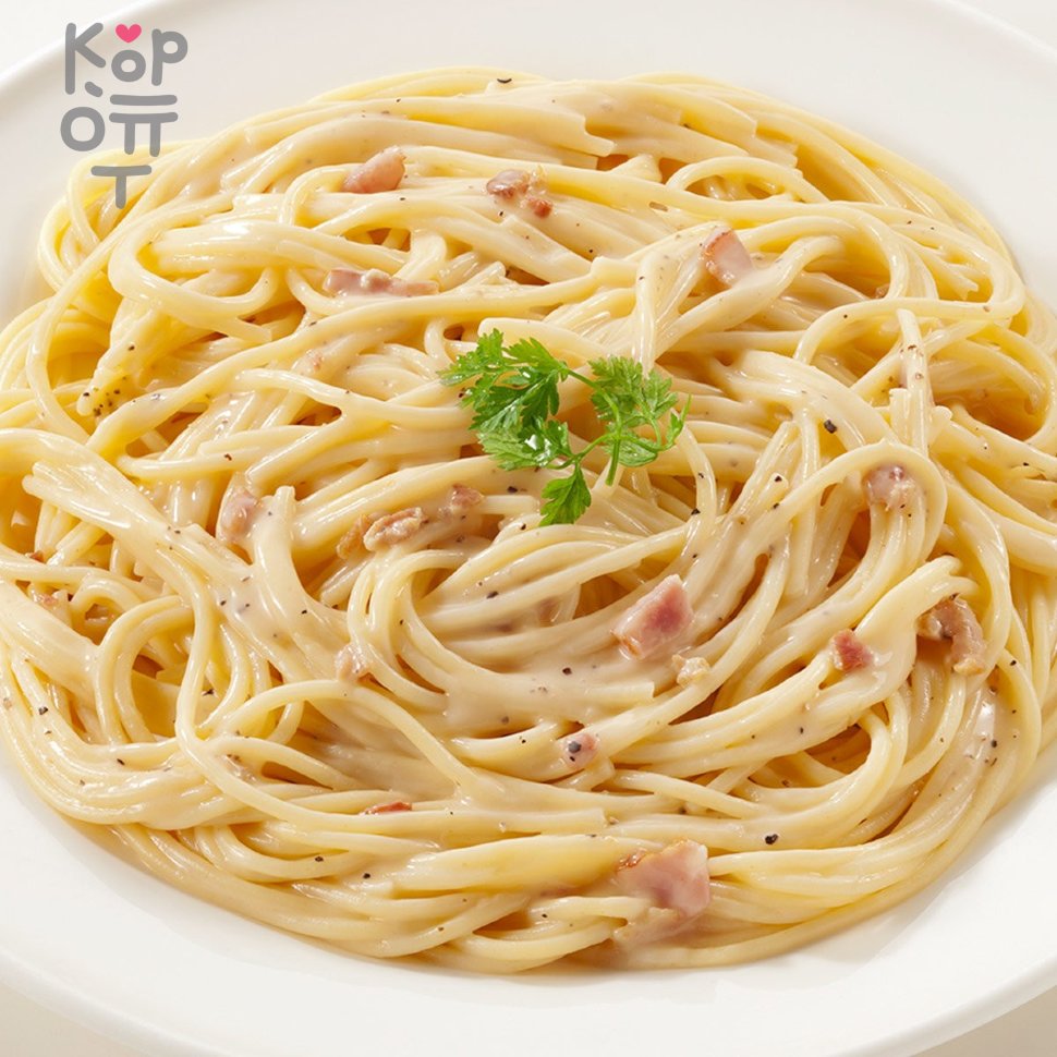 Hachi Plenty of carbonara - Насыщенный соус карбонара с сыром и беконом по  цене 220 руб. в интернет магазине Корейские товары для всей семьи(КорОпт)