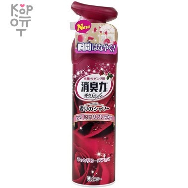 ST Shoushuuriki Спрей-освежитель воздуха для комнат с ароматом роз 280мл. — Корейские товары для всей семьи(КорОпт)