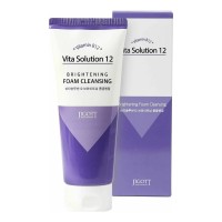 Jigott Vita Solution 12 Foam Cleansing, 180 мл: Brightening, Synergy, Calming, Firming, Moisture