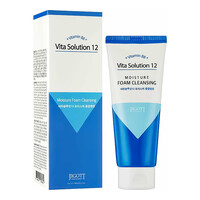 Jigott Vita Solution 12 Foam Cleansing, 180 мл: Brightening, Synergy, Calming, Firming, Moisture