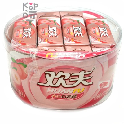 Жевательная резинка Huanfu Ban De Bao Персик