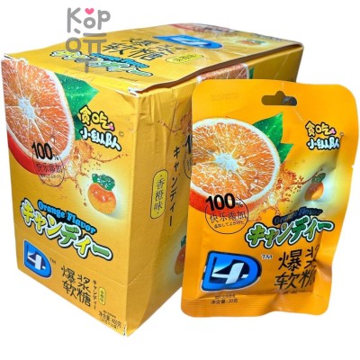 Жевательный мармелад 4D Candy Сэндвич со вкусом Апельсина