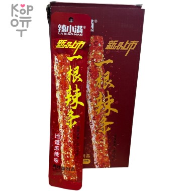 Снек La Xiao MAN - Вегетарианское тофу острая палочка, 35гр. — Корейские товары для всей семьи(КорОпт)