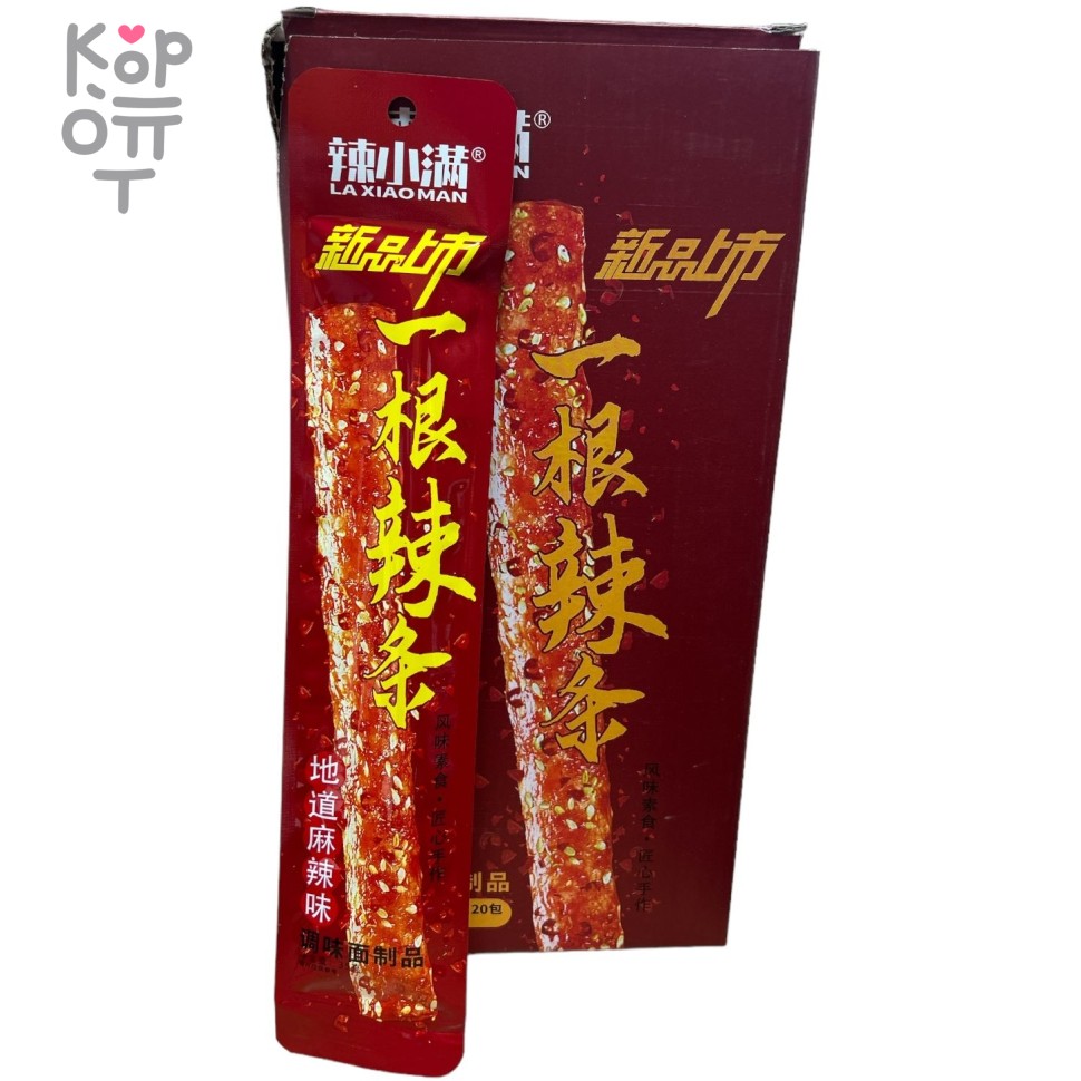 Снек La Xiao MAN - Вегетарианское тофу острая палочка, 35гр., купить с доставкой на дом фото 1 — Корейские товары для всей семьи(КорОпт)