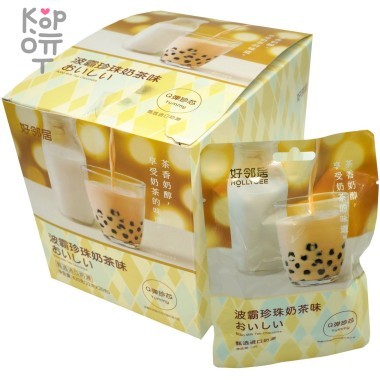 Шоколад с молочным чаем Олонг со вкусом Боба, 420гр. — Корейские товары для всей семьи(КорОпт)