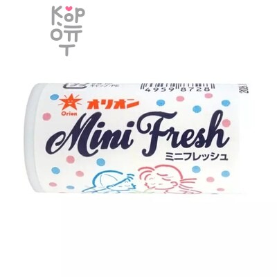 8728 «Orion» «MINI Fresh» Конфеты-драже со вкусом  йогурта 8г 1/30/480