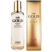 Anjo Professional 24K Gold Emulsion - Эмульсия для лица с золотом 120 мл