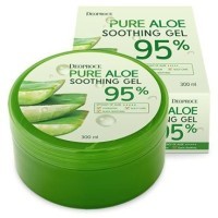 Deoproce Pure Aloe Soothing Gel 95% - Многофункциональный гель Алоэ 95% для лица и тела, 300 мл