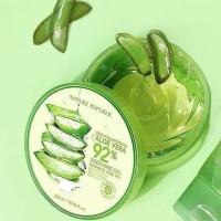 Deoproce Pure Aloe Soothing Gel 95% - Многофункциональный гель Алоэ 95% для лица и тела, 300 мл