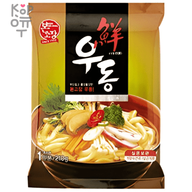 Удон Hanil Food Mild Flavor Fresh Udon со вкусом скумбрии, 210гр. &mdash; Корейские товары для всей семьи(КорОпт)
