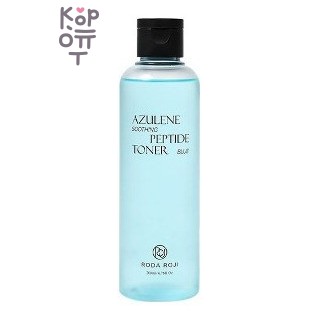 RODA ROJI — Azulene Soothing Peptide Toner — успокаивающий тонер с азуленом и пептидами, 200 мл
