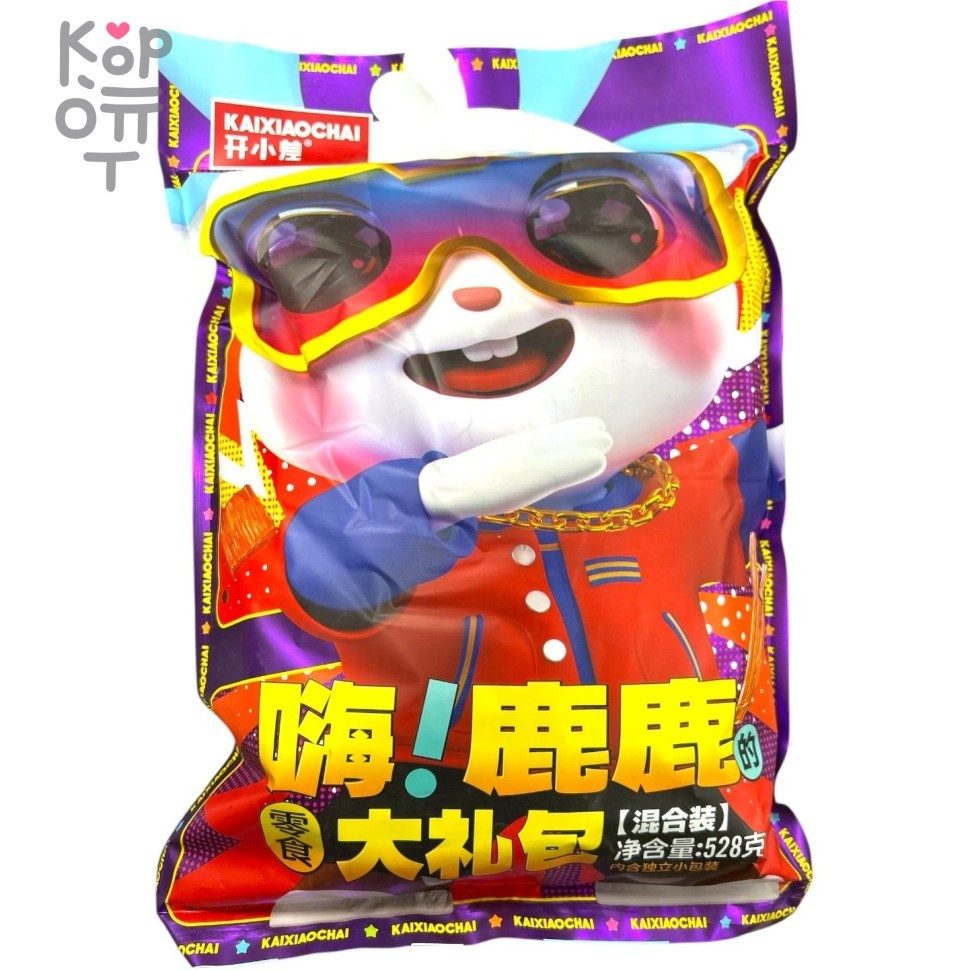 Чипсы в Гигантской упаковке KaiXiaoChai - Большой набор чипсов и снеков от Босса, 528гр., купить с доставкой на дом фото 1 &mdash; Корейские товары для всей семьи(КорОпт)