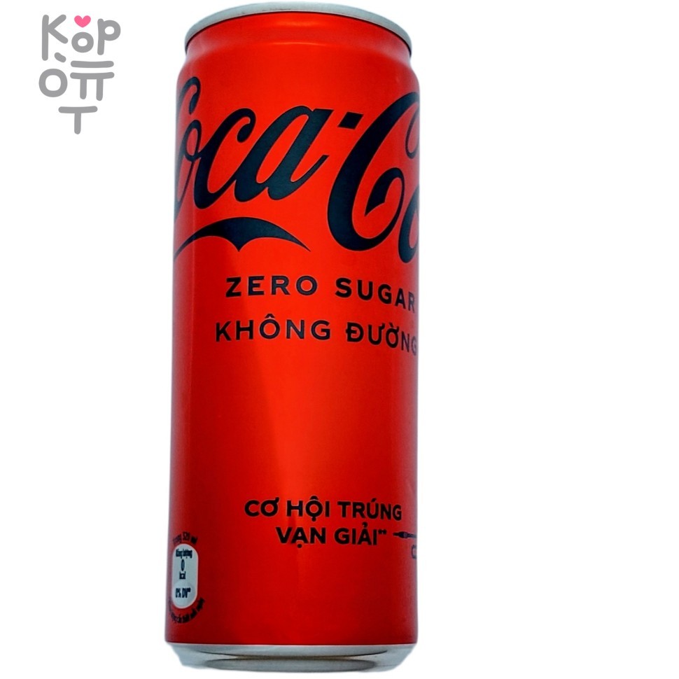 Coca-Cola Zero - Напиток безалкогольный газированный Кола-Кола без сахара, Вьетнам 320мл. , купить с доставкой на дом фото 1 — Корейские товары для всей семьи(КорОпт) Coca-Cola Zero - Напиток безалкогольный газированный Кола-Кола без сахара, Вьетнам 320мл. , купить с доставкой на дом фото 1 — Корейские товары для всей семьи(КорОпт)
