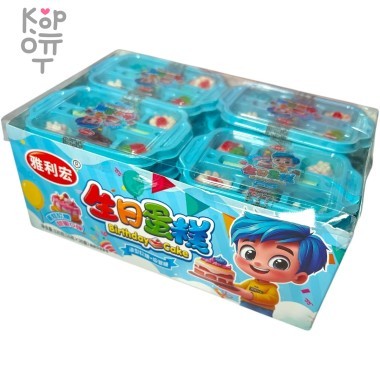 Мармелад Birthday Cake - Торт именинника со вкусом спелых фруктов — Корейские товары для всей семьи(КорОпт)