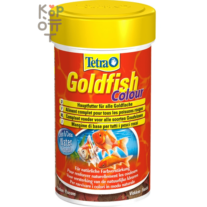 TetraGoldfish Colour корм в хлопьях для улучшения окраса золотых рыб
