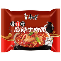 Лапша быстрого приготовления Kang Shi Fu, говядина в кисло остром-соусе, мягкая упаковка, 111гр.