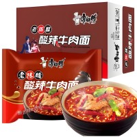 Лапша быстрого приготовления Kang Shi Fu, говядина в кисло остром-соусе, мягкая упаковка, 111гр.
