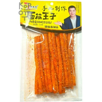 Снэк Weng Yanfeng Foods Депутаты в творчестве, 113гр. - Пряный пшеничный снек с пряным вкусом, круглый