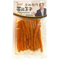 Снэк Weng Yanfeng Foods Депутаты в творчестве, 113гр. - Пряный пшеничный снек с пряным вкусом, круглый