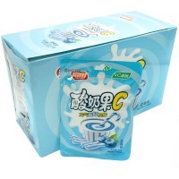Конфеты VC Yogurt Fruit C - Газированная Йогуртовая помадка с витамином С и вкусом Черники