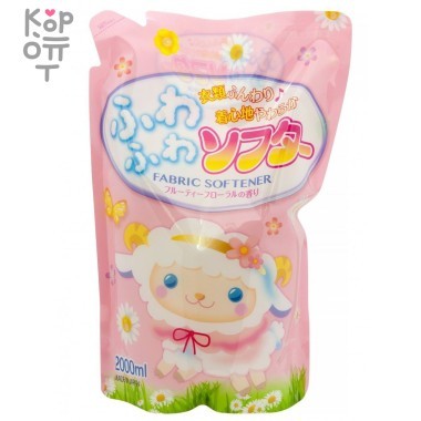 Rocket Soap Fuwa Fuwa Softa - Кондиционер для стирки - воздушная мягкость. &mdash; Корейские товары для всей семьи(КорОпт)