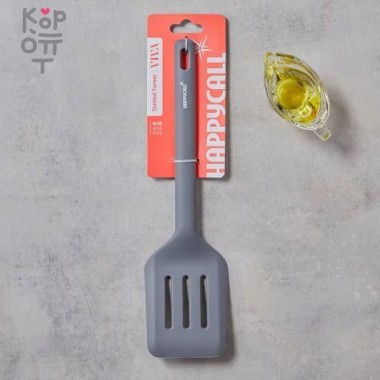 HappyCall Viva - Силиконовая лопатка с прорезью, 28,8*8см. — Корейские товары для всей семьи(КорОпт)