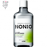 LIon Nonio Mouthwash - Ежедневный зубной ополаскиватель с длительной защитой от неприятного запаха