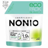 LIon Nonio Mouthwash - Ежедневный зубной ополаскиватель с длительной защитой от неприятного запаха