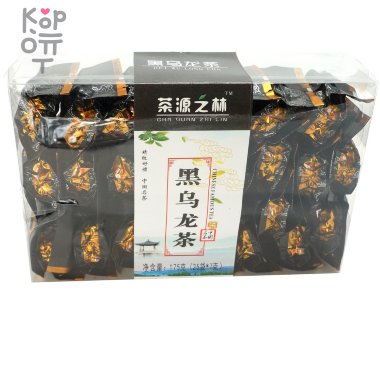 Чай Forest of Tea Zhi Lin Hei Wu Long Cha - Черный чай Улун, 175гр. (25п.*7гр.) — Корейские товары для всей семьи(КорОпт)