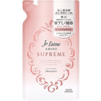 KOSE Je l'aime Amino Supreme Shampoo - Шампунь с двойным восстановлением глубокоповреждённых и вьющихся волос.