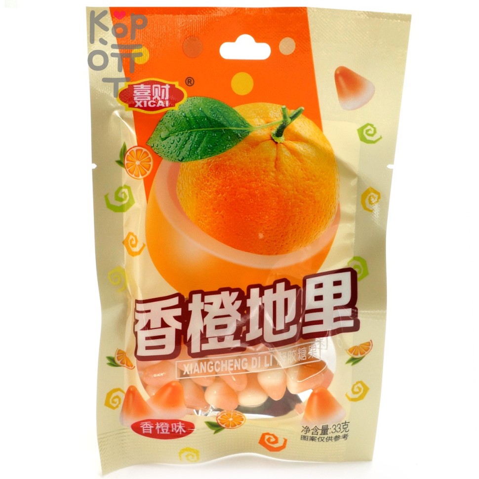 Мармелад XiCai FruitCandy с Апельсиновым джемом