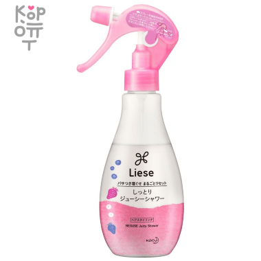 KAO Liese Moist Juicy Shower - Спрей  для придания ухоженного вида волосам после сна «Ягоды» 200мл. — Корейские товары для всей семьи(КорОпт)