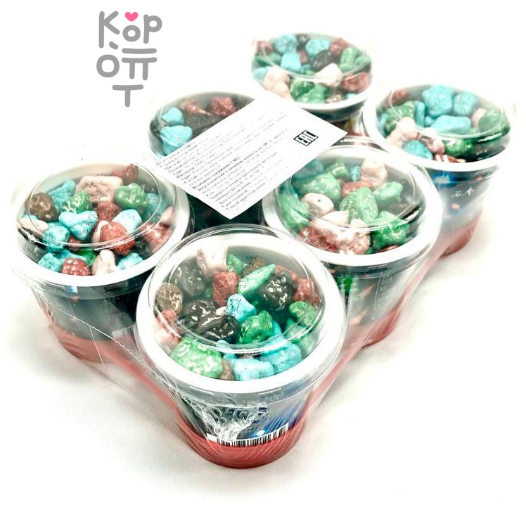 Шоколадное драже Цветные Камушки HiChun Golden Bubble Five Chocolate