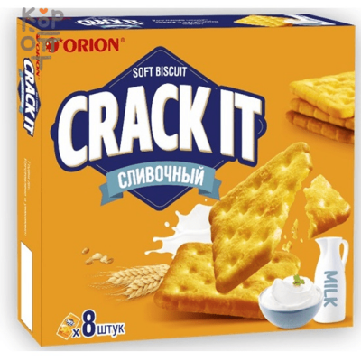 Orion Crack it Milk - Печенье затяжное Крек Ит Сливочный