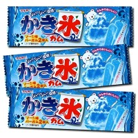 Marukawa ice gum soda flavor - Жевательная резинка с ментолом "Ледяная прохлада", 2шт. 11,8гр., 20шт. в блоке
