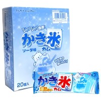 Marukawa ice gum soda flavor - Жевательная резинка с ментолом "Ледяная прохлада", 2шт. 11,8гр., 20шт. в блоке