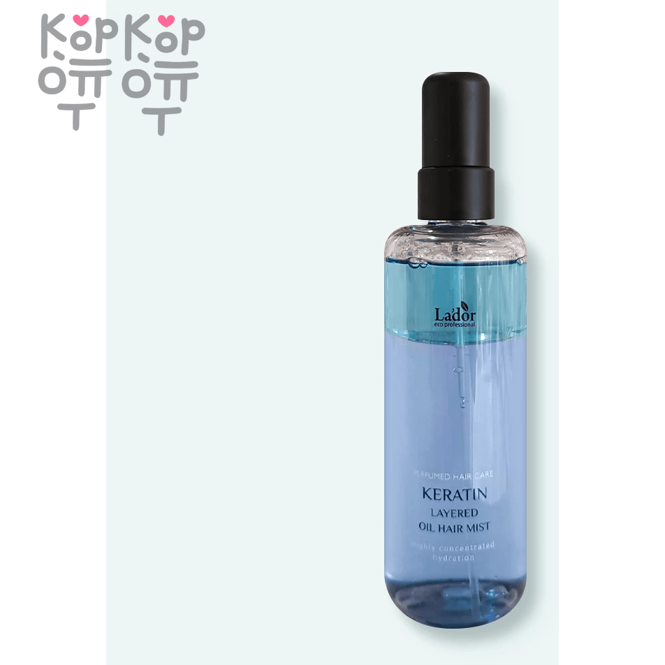 Welcos Keratin Layered Oil Hair Mist - Парфюмированный кератиновый мист для укрепления и защиты воло 130 мл